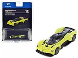 ポスターカーズ 1/64 アストンマーチン ヴァルキリー ライム PosterCars Valkyrie Hypercar League Collection ミニカー [並行輸入品]
