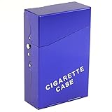 uxcell ガレットケース　タバコケース　ボックス　煙草入れ　タバコケース タバコボックス　ホルダー　ポケット　ブルー　長方形　20個入 …