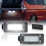 POPMOTORZ LED ライセンスランプ アウディ用 ナンバー灯 A3 A4 A5 A6 A8 Q7 S3 S4など 激白ホワイト ナンバー灯 純正交換型 ライトユニット