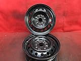 スチール ホイール 2本 トヨタ純正 15×6.5J 5穴 PCD 114.3 +50 クラウン JZS131 ロイヤル エスティマ 30系/40系 マークⅡ 110系◆4074H 【15インチ 中古ホイール】