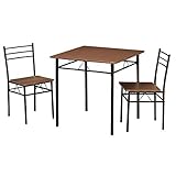 CtoC JAPAN Select ダイニングテーブルセット ブラウン 2人用