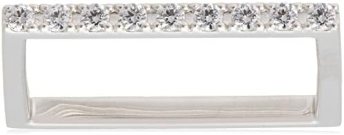 [L.A.H. Vendome Aoyama] L.A.H. ヴァンドーム青山 FORM Silver925 シルバー キュービックジルコニア スクエア リング HS6R0006S CZ 日本サイズ8号