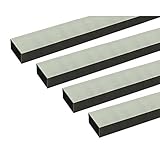 安田 アルミ角パイプ 1m 1.5x10x20mm シルバー 4本組
