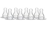 Dr. Brown's Natural Flow Level 1 Standard Nipple - 8 Count by Dr. Brown's