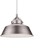 WAC Lighting G483-BN Glass Shade Wyandotte, Brushed Nickel [並行輸入品]