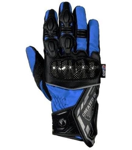 Amazon | [エルフ] バイク用グローブ ｴｳﾞｫﾙﾂｨｵｰﾈﾛﾝｸﾞｸﾞﾛｰﾌﾞ Blue WM