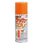 アトムハウスペイント ラッカースプレーE 300ML オレンジ