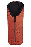 ByBoom? Softshell Footmuff Thermal Active for prams and buggies, Color:Orange/Black by ByBoom