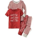 オールドネイビー OLD NAVY/ 4-パックプリントスリープセット レッド スパイス スリープウェア 6～12ヶ月【並行輸入】