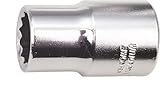 AMPRO T335577 1/2-Inch Drive by 27-Millimeter 12 Point Deep Socket by AmPro