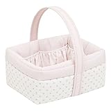 Cambrass Layette Basket (Star Pink) by Cambrass