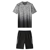 [Doerwye] メンズ コンプレッションウェア 上下 セット トレーニングウェア 通気父の日 ギフト スポーツウェア メンズ 上下セット