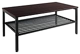 センターテーブル (BR/BK) （ブラウン/ブラック） amigo-y-037