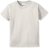 [ユナイテッドアスレ] 5.6オンス ハイクオリティー Tシャツ 500102 [キッズ] 010 ライトグレー 100