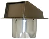 Speedi-Products EX-EVB 04 4-Inch Diameter Plastic Eave Vent, Brown [並行輸入品]