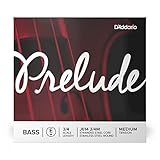 D'Addario ダダリオ ウッドベース(コントラバス)弦 J614 3/4M Prelude Bass Strings/E-stainless steel 【国内正規品】