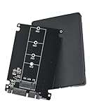 ELUTENG mSATA SSD ケース 2.5インチ msata sata 変換アダプタ プラスチック製シェル msata 変換 m.2 外付けケース 30x50mm 高排熱性 SATA 3.0 6Gbps msata to sata adapter