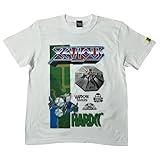 [ハードコアチョコレート] ゼビウス（ソル・バルウ・ホワイト）Tシャツ 半袖 (L)
