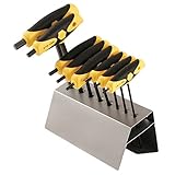 Wiha 33499 Inch T-Handle Set Soft Grip Ball End Hex, 8-Piece [並行輸入品]