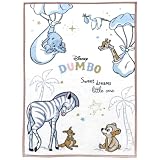un doudou ふわふわ素材の ハーフ毛布 ベビー毛布 100×140cm ディズニー ダンボ ニューマイヤー あったか素材 ブランケット NZ2900-DU