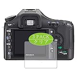 3枚 VacFun フィルム ， RICOH PENTAX デジタル一眼レフカメラ K200D 向けの 保護フィルム 液晶保護 フィルム 保護フィルム（非 ガラスフィルム 強化ガラス ガラス ケース カバー