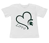 Michigan State Spartans Loveベビー/幼児用Tシャツ