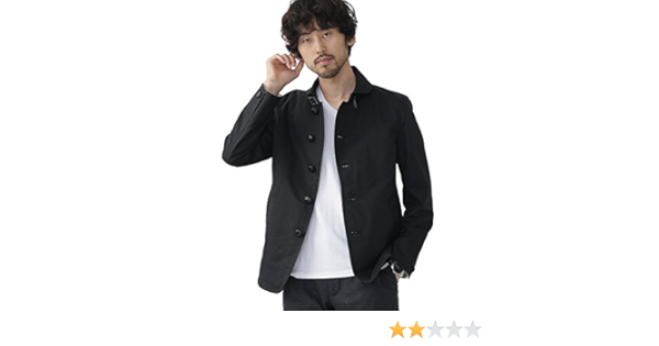 Amazon Co Jp ナノ ユニバース Nano Universe ｔ ｃカルゼマリンコート L ブラック Nano Universe ファッション