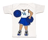 Kentucky Wildcats Heads Up 。Cheerleader幼児/幼児用Tシャツ 12 months