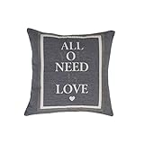 東谷 ライトファーニチャー クッション ラブ TTC-115GY 【代引き不可】 ［int-1］