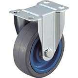 ワコーパレット:ワコー エアーキャスター(固定車) 100mm ゴム車 ALR-100-NR 型式:ALR-100-NR