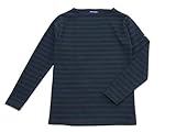 (セントジェームス)Saint James 長袖 ボーダーカットソー OUESSANT GUILDO NAVY/PIN （4） [並行輸入品]