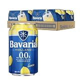 【スウィンケルズ ファミリーブルワーズ ジャパン】 Bavaria0.0% Lemon [330ml×24本] ノンアルコールフレーバービール/オランダ産/缶