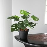 人工観葉植物 光触媒 ミニモンステラ 45cm