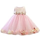 ベビードレス ベビーカレン ベビー ワンピース ドレス[リトルプリンセス] Little Princess ピンク×ピンク 80cm