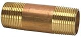 NationalブランドAlternative gids-392001ニップルレジューサ真鍮1 " x 3 – 1 / 2 "