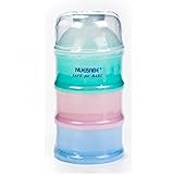 Nuebebe Milk powder measurer. Life Origion Baby Milk Powder Formula Dispenser Stackable Food Pots Sn