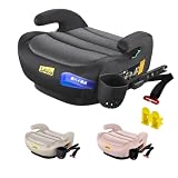 Jovikids 【新安全基準R129適合/ISOFIX】 ブースターシート ジュニアシート 125～150cm 極厚クッション E4
