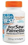 Doctor's Best, Saw Palmetto, Standardized Extract with Prosterol, 320 mg, 60 Softgels