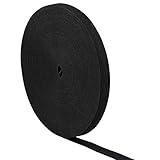 BENECREAT 全長6m幅120mm黒色平ゴム 織ゴム 強力 服 ゴムベルト 交換バンド 裁縫用 手芸材料 手作り