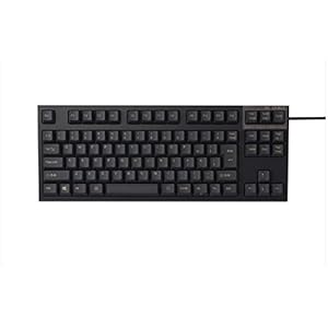 東プレ REALFORCE S R2 テンキーレス 静音モデル 日本語 静電容量無接点方式 USB 荷重45g レーザー刻印 かな表記なし ブラック R2TLS-JP4-BK