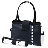 Holly Aiken Bomber Diaper Tote Bag Atomic Black/White [並行輸入品]