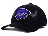 Kansas State Wildcats Zephyr NCAAブラックCovert Stretch Fitted Hatキャップ XL ブラック