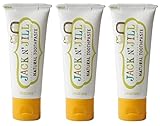 Jack N' Jill Natural Toothpaste Organic 50g, Set of 3 - Banana by Jack N' Jill [並行輸入品]