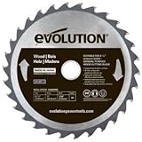【エボリューション 替刃】 FURY3・RAGE3 (フューリー3)用 木工専用チップソー 210mm 【EVOLUTION】