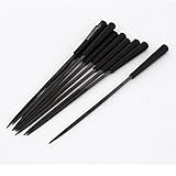 3ミリメートルX 140ミリメートルのプラスチックコーティングされたハンドル丸やすりハンドツール10個のファイル