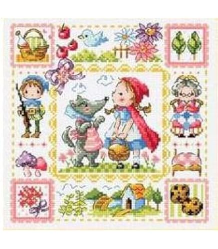 Amazon | クロスステッチキット/おとぎ話/21種類 (3204おとぎ話（オズ