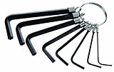 AMPRO T22977 Metric Hex Wrench Set 8-Piece [並行輸入品]