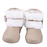 Domybest 秋冬幼児用靴 ベビー・ステップ・シューズ 新生児靴ソフトシューズ ぬいぐるみのスノーブーツ 柔らかく快適 0-2歳に適して