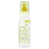 NUK STD NECK BOTTLE LATEX TEAT 240ML