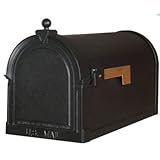 Special Lite Products SCB-1015-BLK Berkshire Curbside Mailbox, Black [並行輸入品]